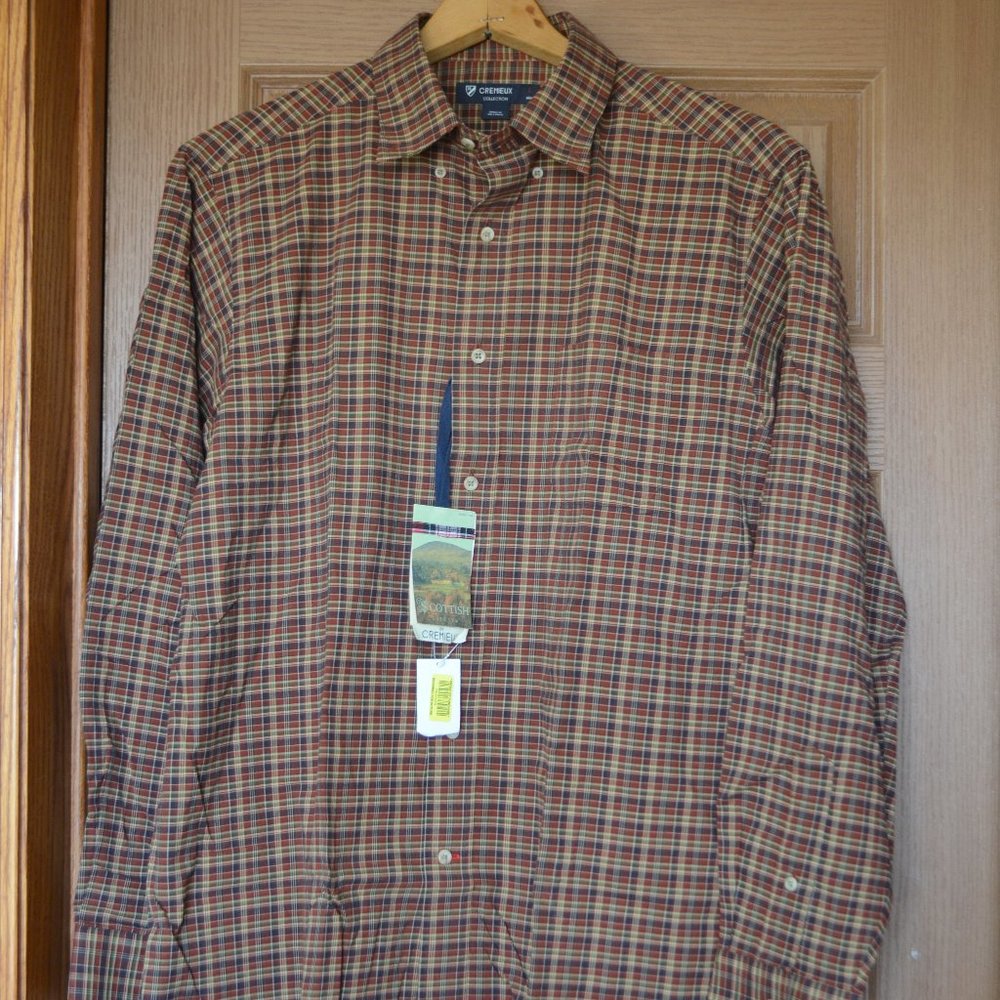 *3 for $12* NWT Cremieux Men's Button Down Shirt Size L